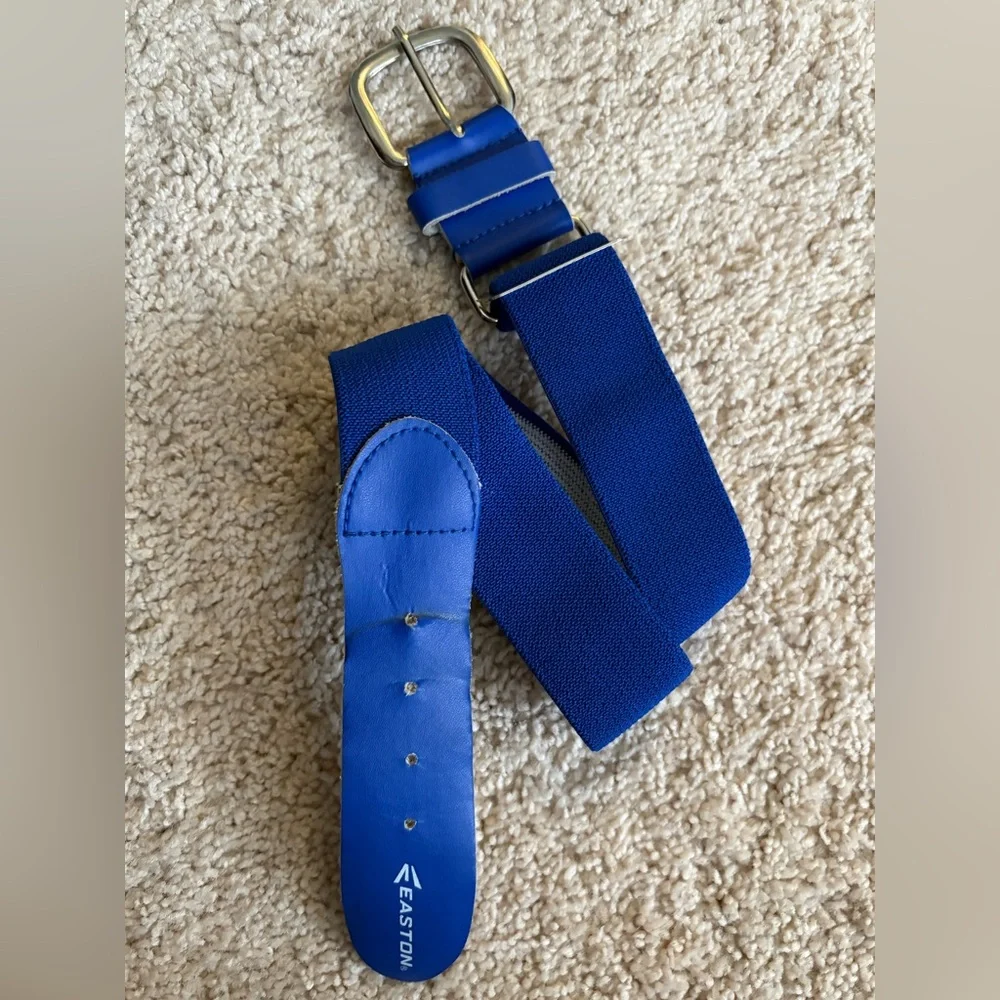 Blue Easton Belt for Youth Baseball Pants